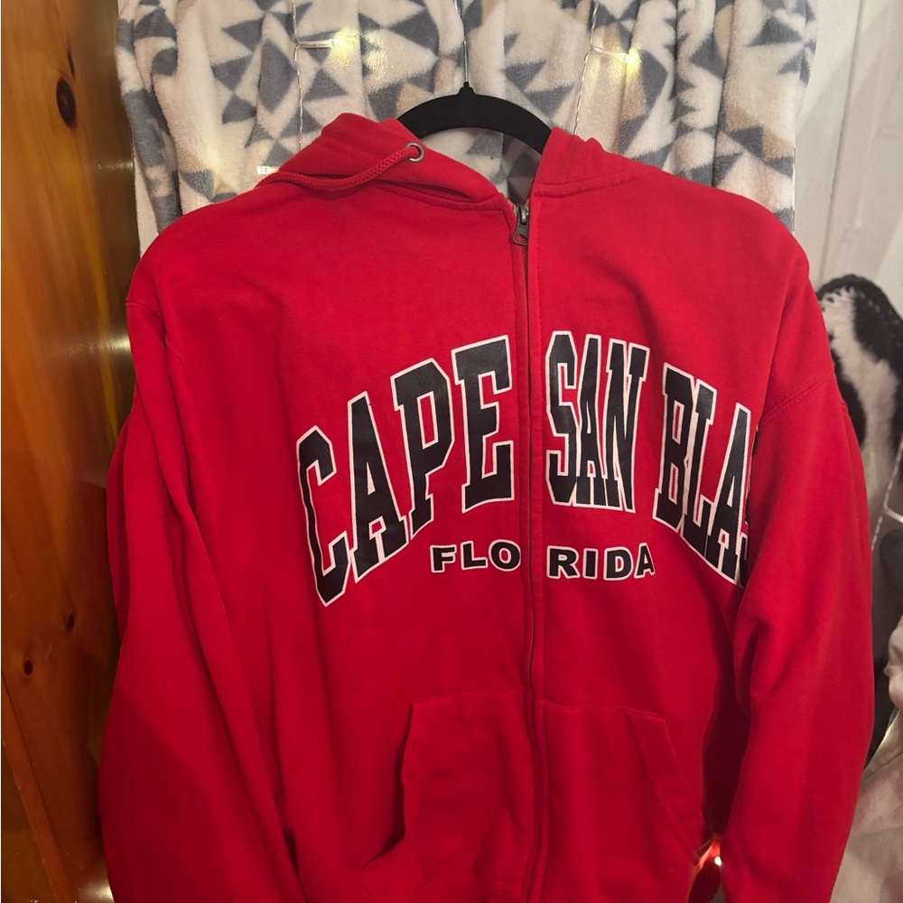 Cape San Blas Red Hoodie